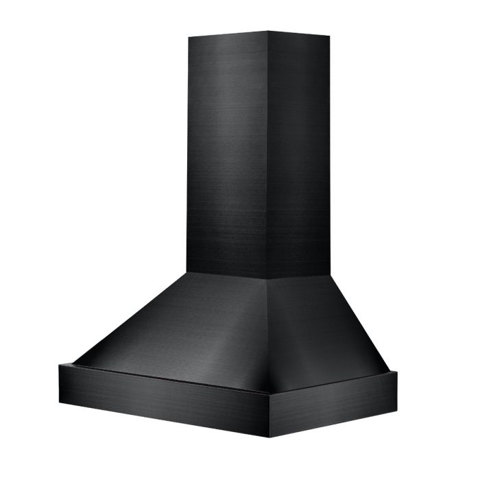 ZLINE 48" Wall Mount Range Hood in Black Stainless Steel, BS655N-48