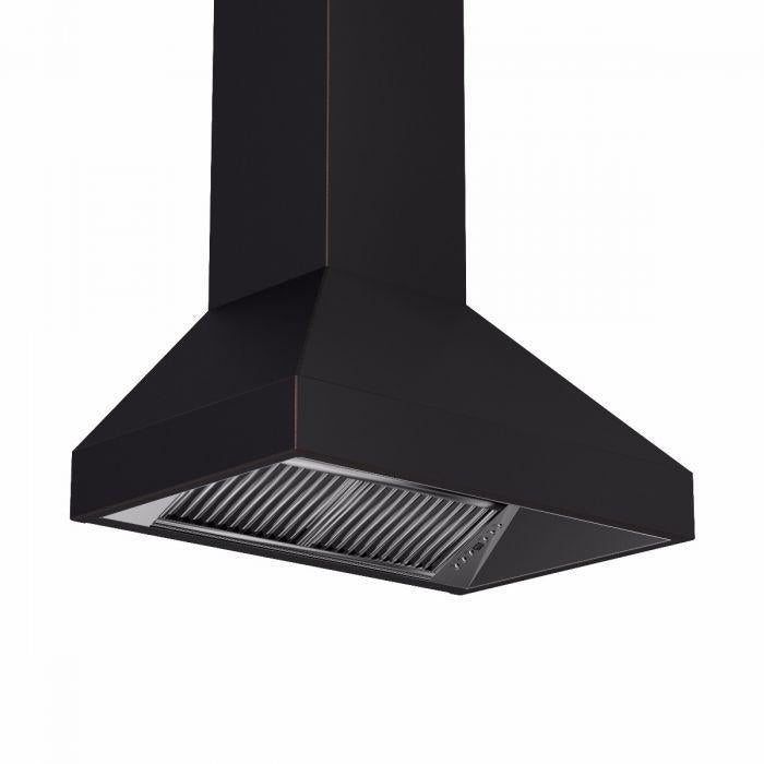 ZLINE 36" Designer Series Wall Mount Range Hood in Oil-Rubbed Bronze, 8667B-36