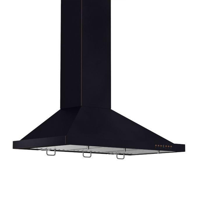 ZLINE 36" Designer Series Wall Mount Range Hood in Oil-Rubbed Bronze, 8KBB-36