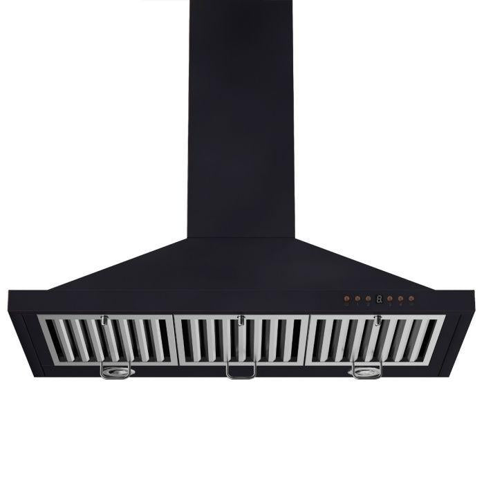 ZLINE 36" Designer Series Wall Mount Range Hood in Oil-Rubbed Bronze, 8KBB-36