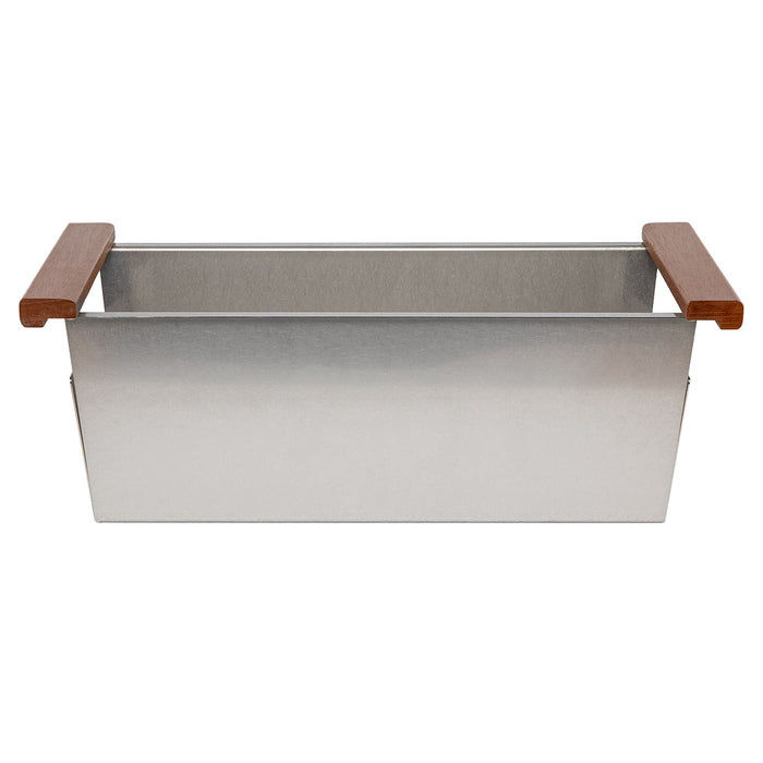 ZLINE 30" Garmisch Undermount Single Bowl DuraSnow® Stainless Steel Kitchen Sink with Bottom Grid and Accessories, SLS-30S