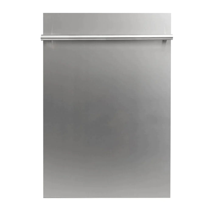 ZLINE 18" Euro Style Top Control Dishwasher in Stainless Steel with Modern Style Handle, DW-304-18