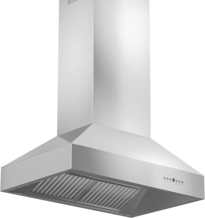 ZLINE 48" Ducted Island Mount Range Hood in Outdoor Approved Stainless Steel, 697i-304-48