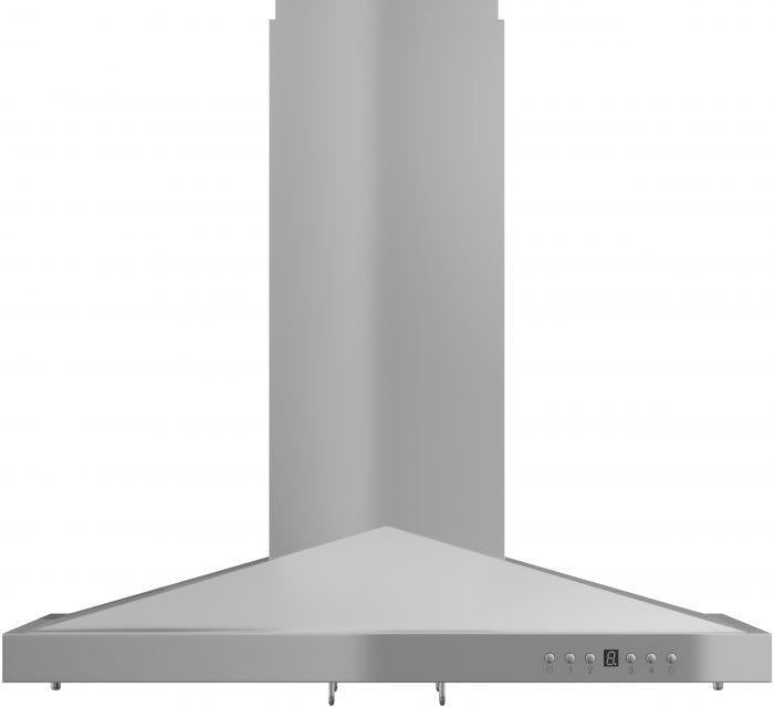 ZLINE 36" Convertible Vent Island Mount Range Hood in Stainless Steel, GL1i-36