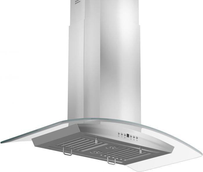 ZLINE 36" Island Mount Range Hood in Stainless Steel, GL5i-36