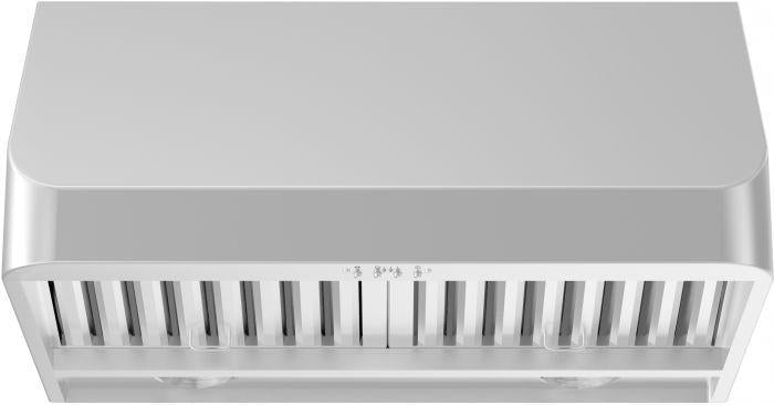 ZLINE 36" Convertible Vent Under Cabinet Range Hood in Stainless, 523-36