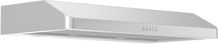 ZLINE 30" Ducted Under Cabinet Range Hood in Stainless Steel with Hardwired Power, 617-30