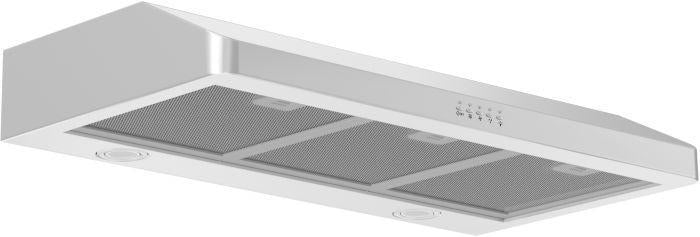 ZLINE 30" Ducted Under Cabinet Range Hood in Stainless Steel with Hardwired Power, 617-30