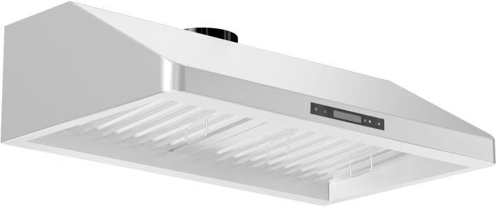 ZLINE 30" Vented Under Cabinet Range Hood in Stainless Steel, 619-30