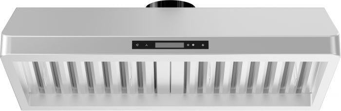 ZLINE 30" Vented Under Cabinet Range Hood in Stainless Steel, 619-30