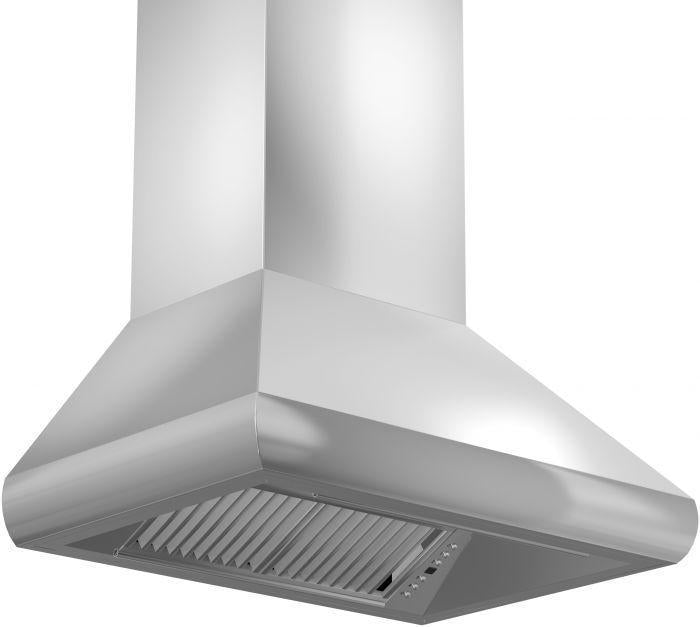 ZLINE 48" Professional Convertible Wall Mount Range Hood in Stainless Steel, 587-48