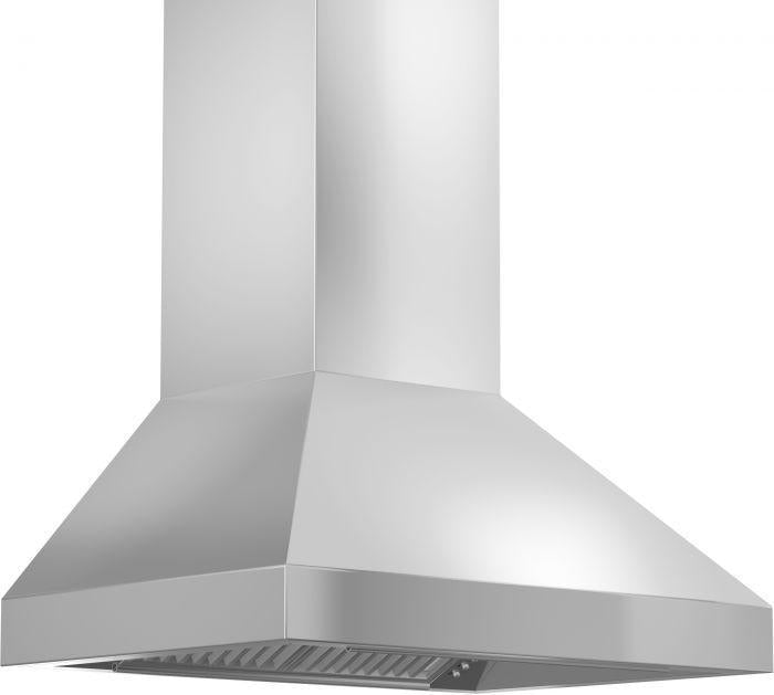 ZLINE 60" Professional Convertible Vent Wall Mount Range Hood in Stainless Steel, 597-60