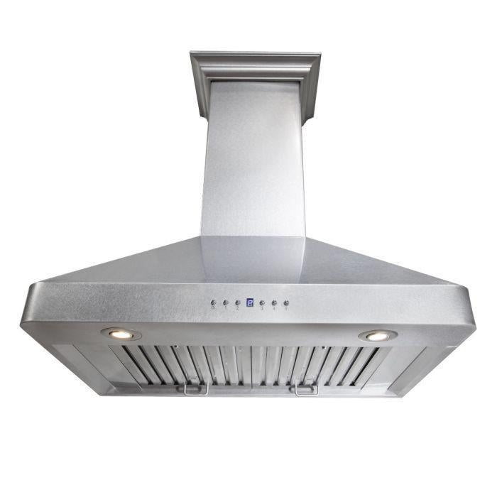 ZLINE 36" Wall Mount Range Hood in DuraSnow® Stainless Steel, 8KF2S-36