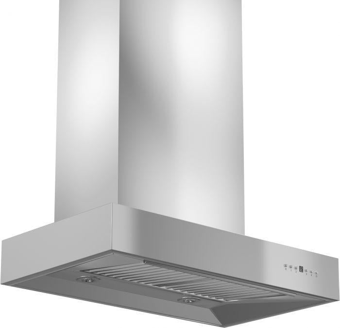 ZLINE 48" Ducted Professional Wall Mount Range Hood in Stainless Steel, KECOM-48