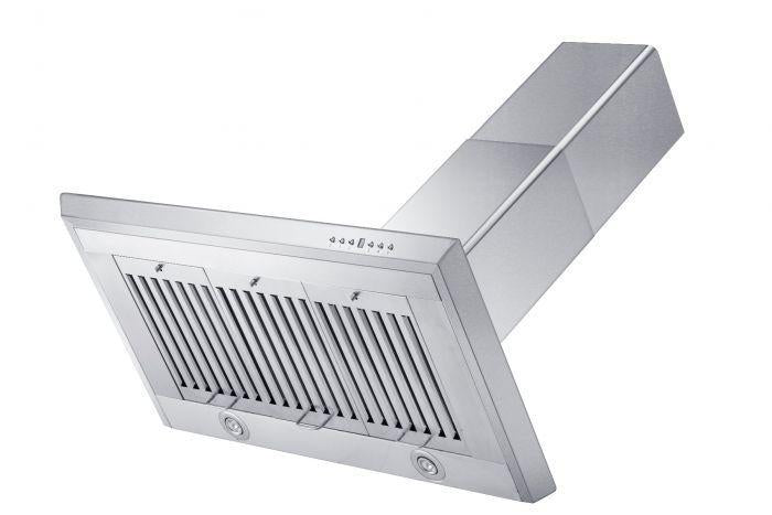 ZLINE 36" Convertible Vent Wall Mount Range Hood in Stainless Steel, KF-36