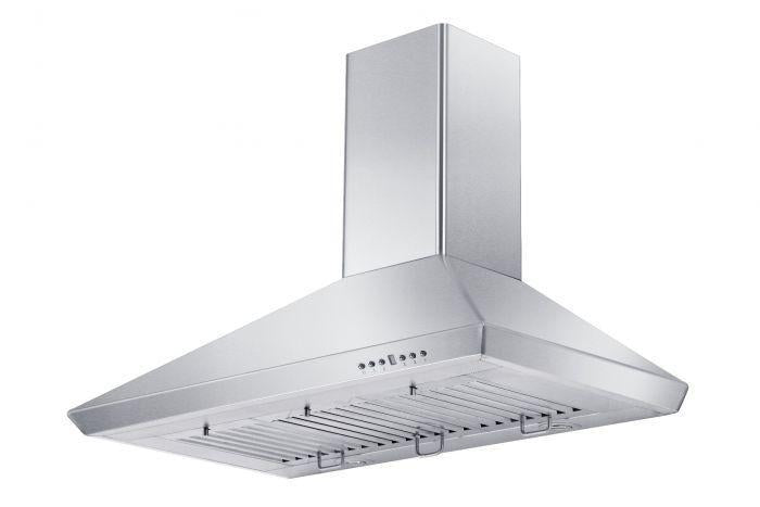 ZLINE 36" Convertible Vent Wall Mount Range Hood in Stainless Steel, KF-36