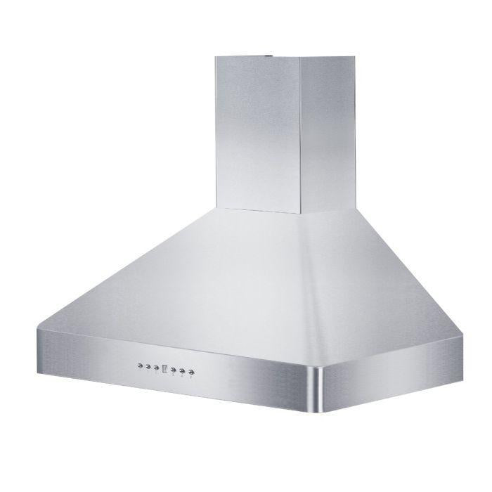 ZLINE 36" Convertible Vent Wall Mount Range Hood in Stainless Steel, KF2-36