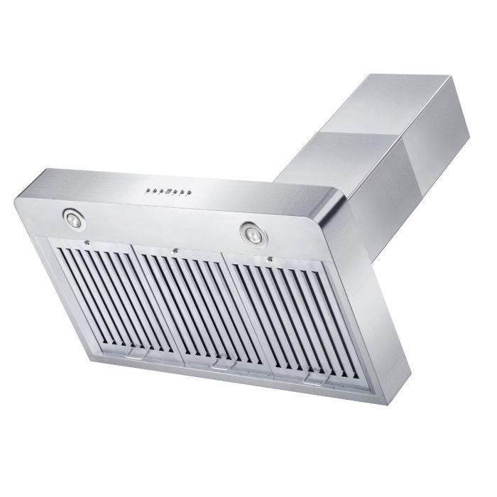 ZLINE 30" Convertible Vent Wall Mount Range Hood in Stainless Steel, KF2-30