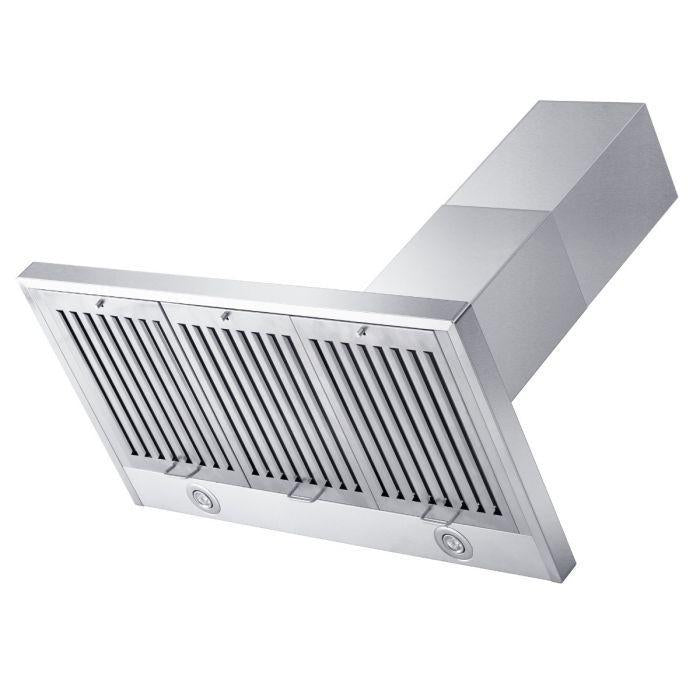 ZLINE 42" Convertible Vent Wall Mount Range Hood in Stainless Steel, KL2-42