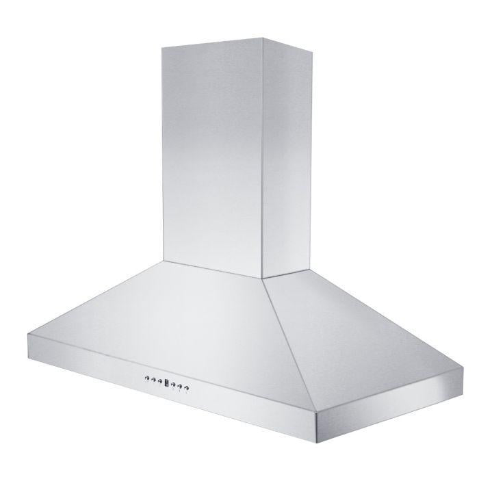 ZLINE 42" Convertible Vent Wall Mount Range Hood in Stainless Steel, KL3-42