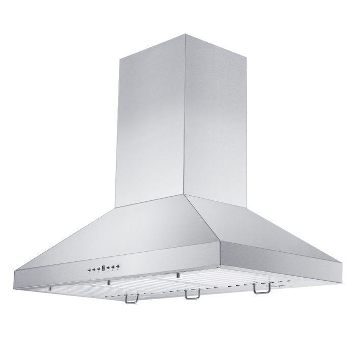 ZLINE 42" Convertible Vent Wall Mount Range Hood in Stainless Steel, KL3-42