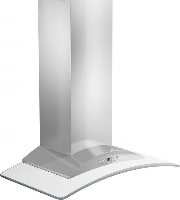 ZLINE 30" Convertible Wall Mount Range Hood in Stainless Steel & Glass, KN-30