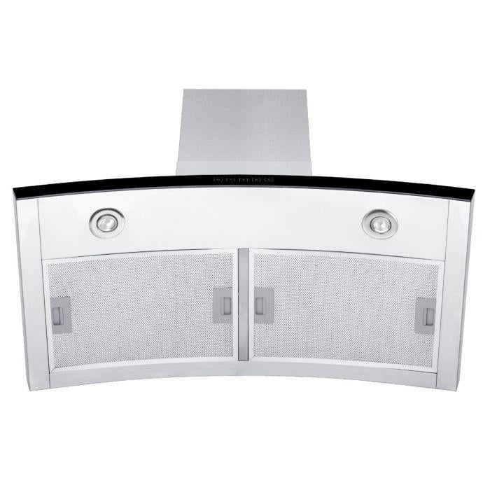 ZLINE 36" Convertible Vent Wall Mount Range Hood in Stainless Steel, KN6-36