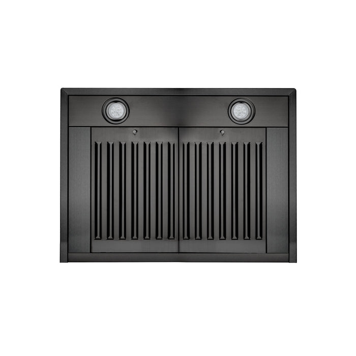 ZLINE 36" Convertible Vent Wall Mount Range Hood in Black Stainless Steel, BSKBN-36