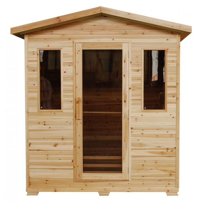 SunRay Cayenne 4 Person Outdoor Infrared Sauna