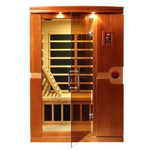 Dynamic Venice 2 person Low EMF Infrared Sauna - Canadian Hemlock