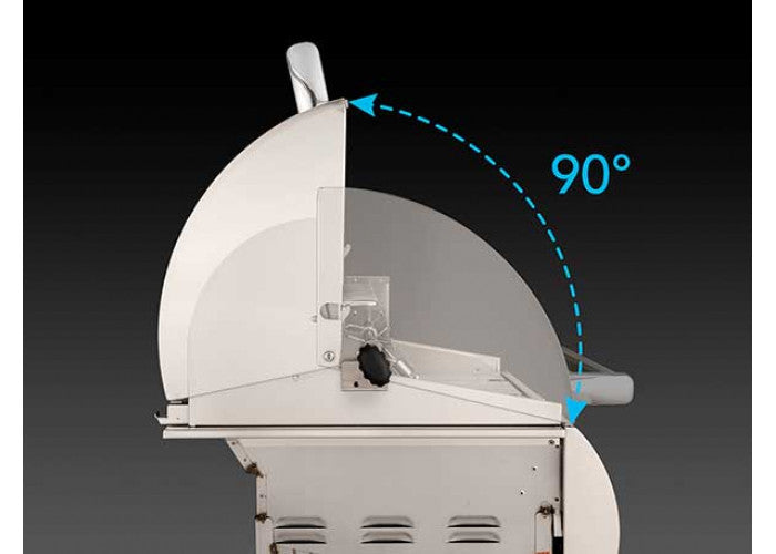 Fire Magic Echelon E660s Portable Grill With Analog Thermometer & Flush Mounted Single Side Burner