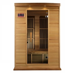 Maxxus 2 Person Near Zero EMF Infrared Sauna - Canadian Red Cedar