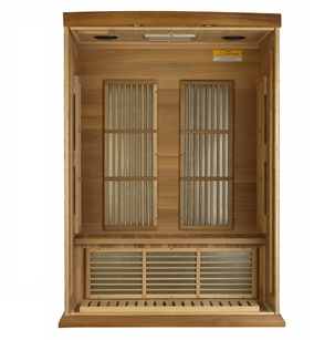 Maxxus 2 Person Near Zero EMF Infrared Sauna - Canadian Red Cedar