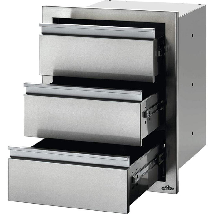 Napoleon 18" Stainless Steel Triple/Double/Single Drawer