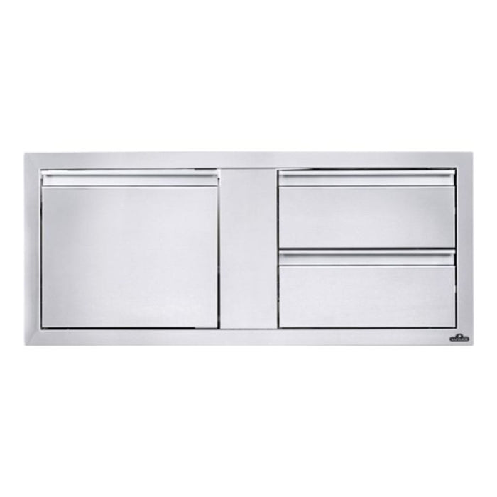 Napoleon 36"/42" Stainless Steel Single Door & Double Drawer Cabinet - Built-in 700 Series