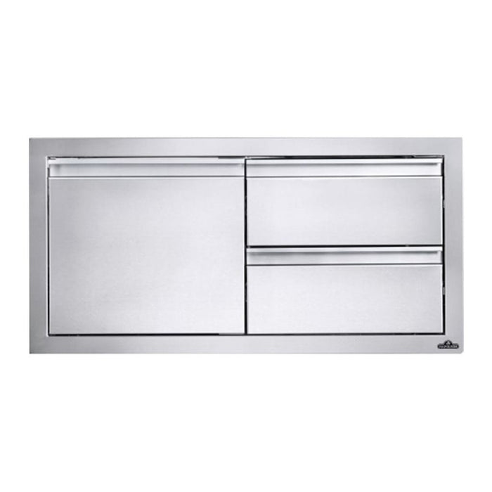 Napoleon 36"/42" Stainless Steel Single Door & Double Drawer Cabinet - Built-in 700 Series