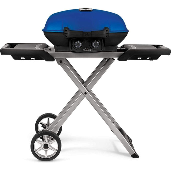 Napoleon 44" TravelQ 285X Portable Freestanding Propane Gas Grill With Griddle - Blue