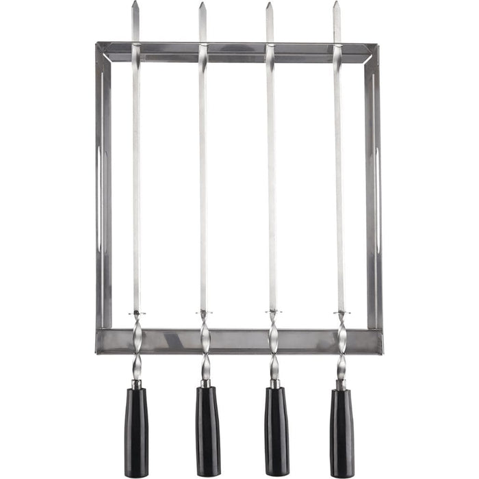 Napoleon 70014 PRO Series Stainless Steel Rotating Skewer Rack