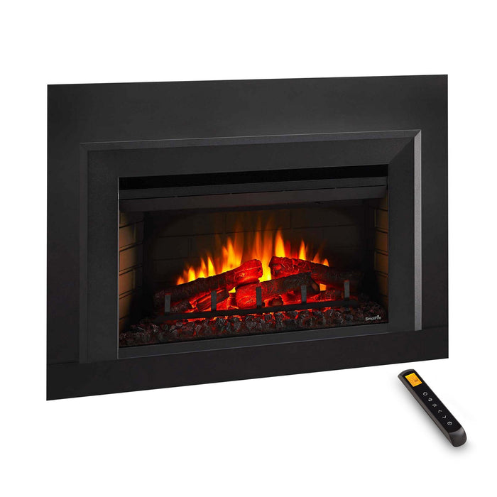 SimpliFire 25" Traditional Built-In Electric Fireplace Insert