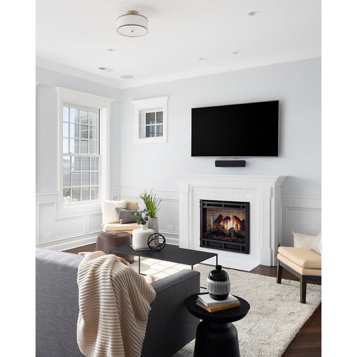 SimpliFire Inception 36" Traditional Built-In Electric Fireplace