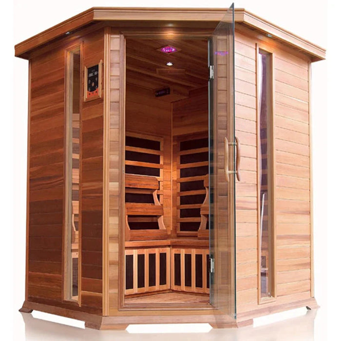 SunRay Bristol Bay 4 Person Indoor Corner Sauna