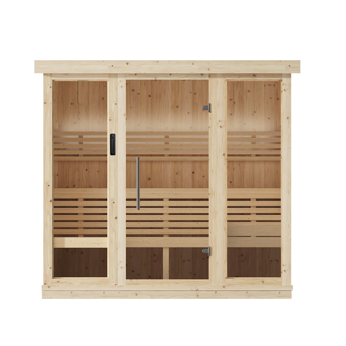 SaunaLife Model X7 Traditional 6 Person Indoor Sauna, SL-MODELX7