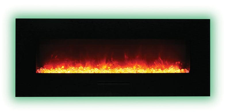 Amantii 48" Wall Mount/Flush Mount Electric Fireplace with Glass Surround