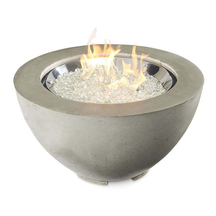 The Outdoor GreatRoom Company Cove Gas Fire Pit Bowl w/Battery Powered Spark ignition, Cast, Round,  29.25", CV-20