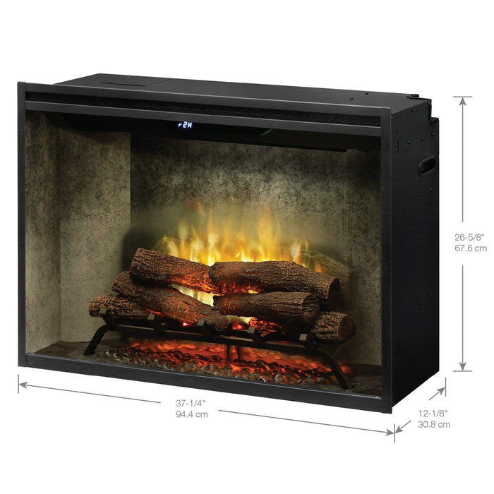 Dimplex Revillusion 36" Built-In Firebox Weathered Concrete