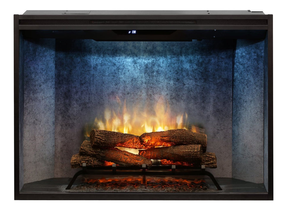 Dimplex Revillusion 42" Built-In Firebox - Weathered Concrete