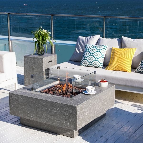 Elementi Manhattan Fire Pit Table