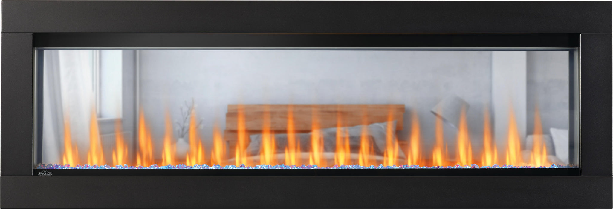 Napoleon Black Trim for 60-in CLEARion Elite Electric Fireplace - NEFBD60HE-DTRM