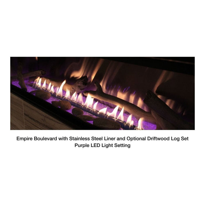 Empire Boulevard 72" Vent-Free Linear Gas Fireplace