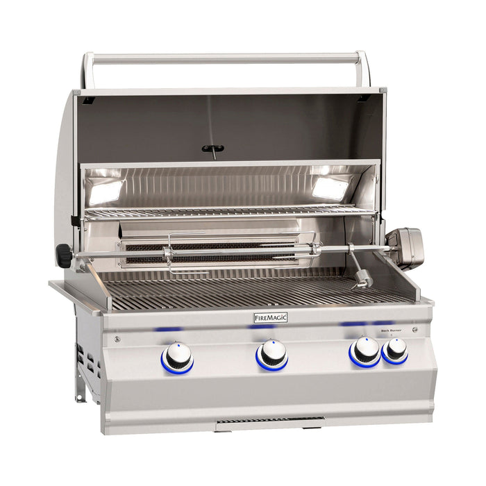 Fire Magic Aurora A660i 30" Built-In Gas Grill with Analog Thermometer